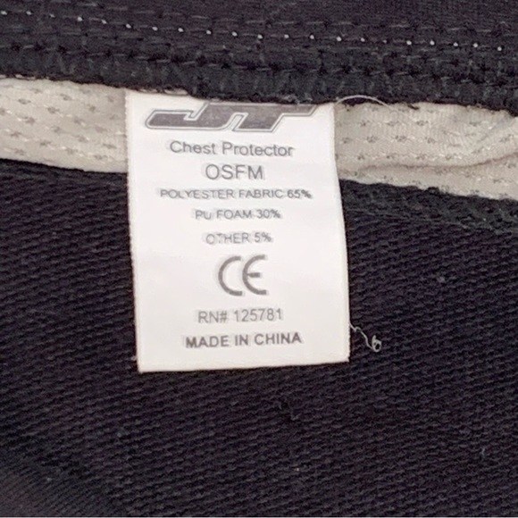 JT Paintball Padded Shirt Men One Size Fits Most Black Chest Protector Sleeveles - Picture 6 of 7